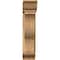 Ekena Millwork Funston Traditional Rough Sawn Bracket w/ Offset Brace, Western Red Cedar, 8"W x 24"D x 36"H BKT0806X24X36FST01RWR - alternate 3